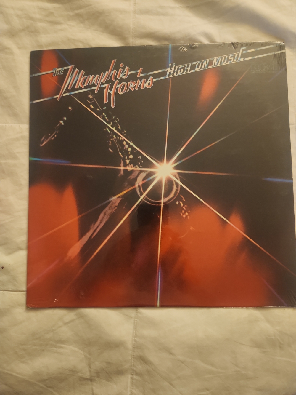 The Memphis Horns "High On Music" Vinyl LP - SEALED RARE GEM & BEST COPY EX